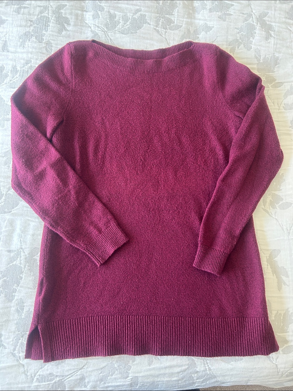 Loft Women's Long Sleeve Boatneck Sweater M